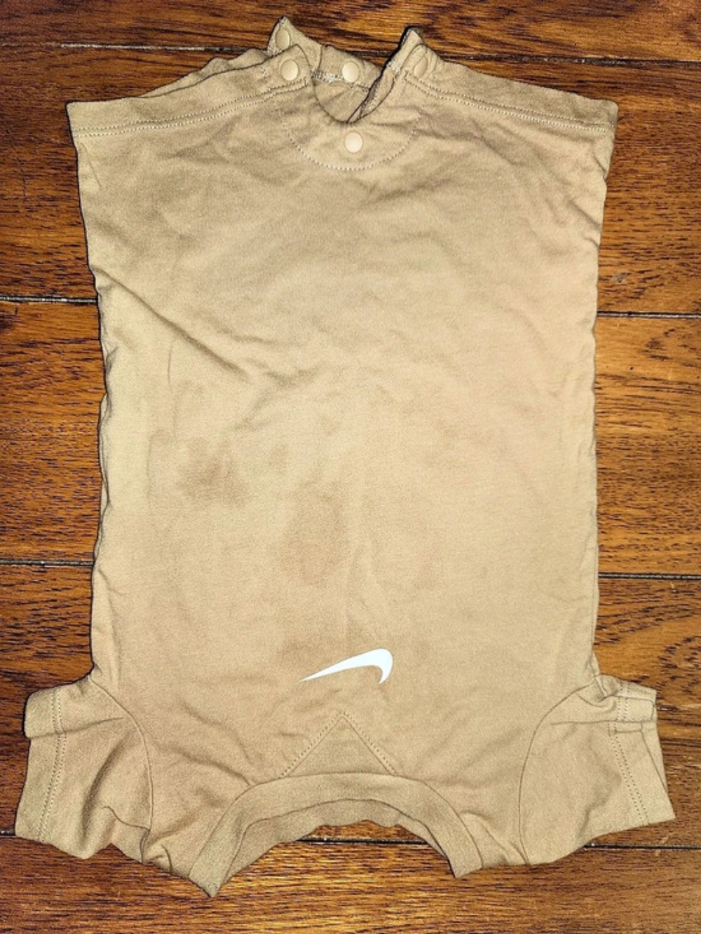 Nike Infant Short Sleeve Romper Brown Baby 0-3M